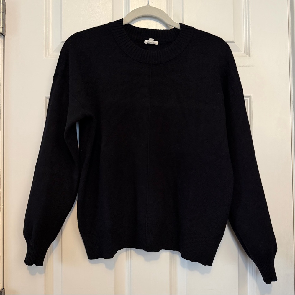 Splendid Black Crew Neck Sweater
